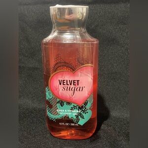 Bath & Body Works 10oz Velvet Sugar Shower Gel Shea & Vitamin E NEW SEALED